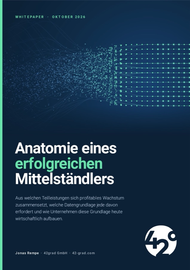 Titelseite des Whitepapers „Anatomie eines erfolgreichen Mittelständlers“